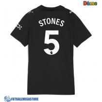 Fotballdrakt Dame Manchester City John Stones #5 Bortedrakt 2025-26 Kortermet